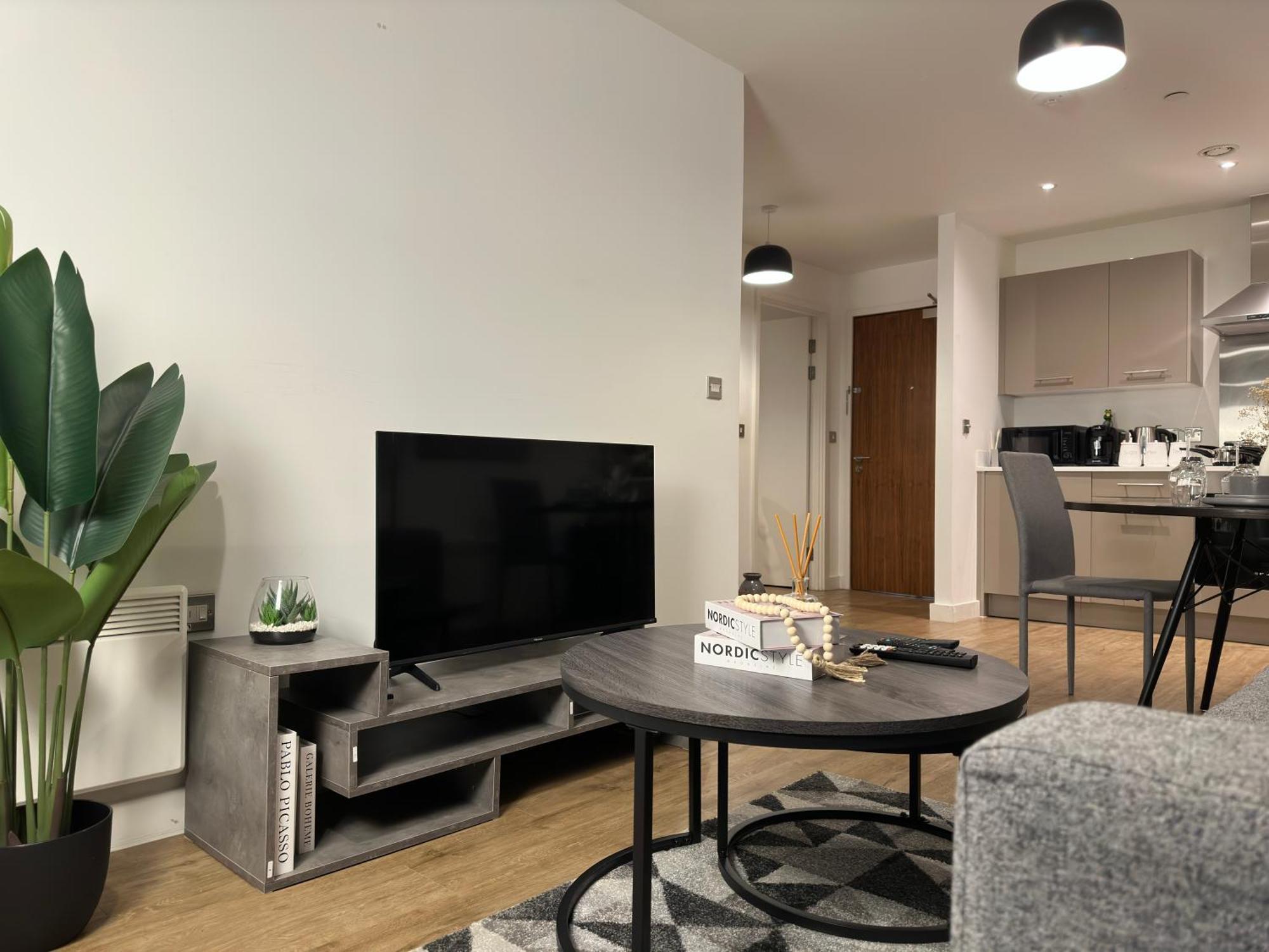 Cozy City Centre Apartment With Free Parking And Free Gym Birmingham Exterior foto