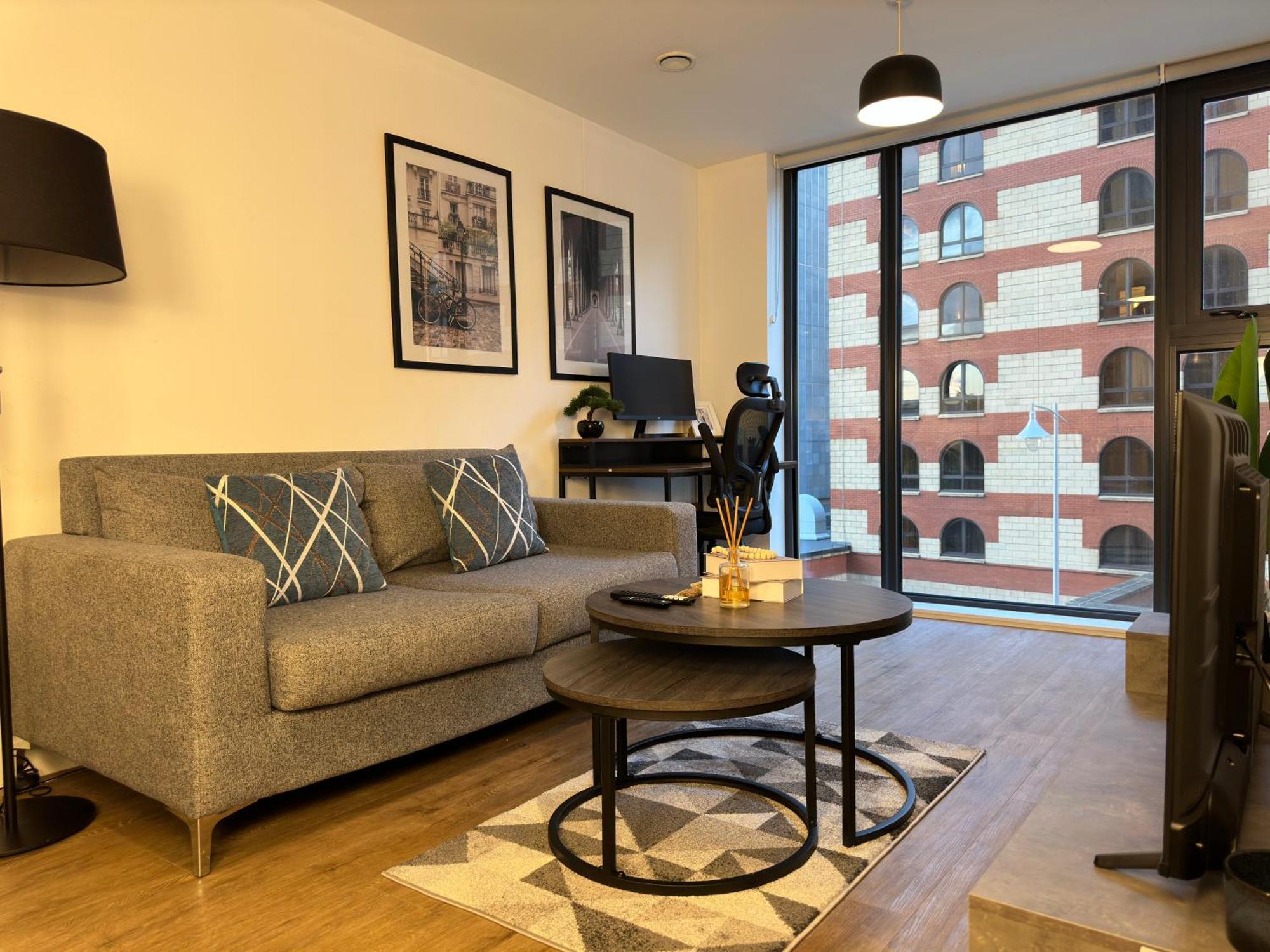 Cozy City Centre Apartment With Free Parking And Free Gym Birmingham Exterior foto