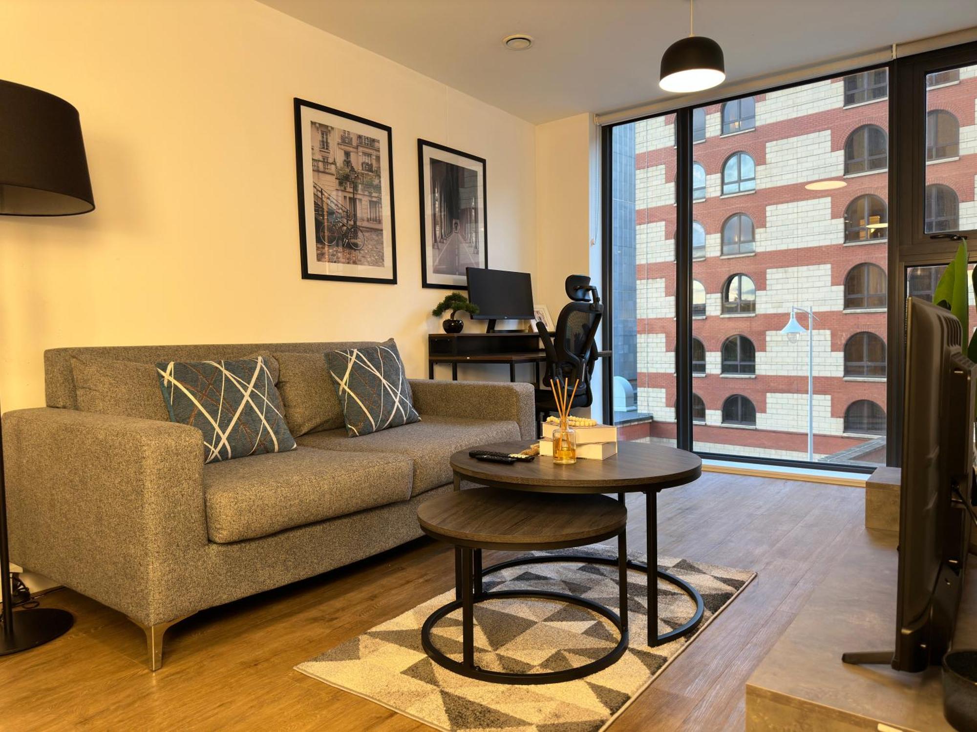 Cozy City Centre Apartment With Free Parking And Free Gym Birmingham Exterior foto